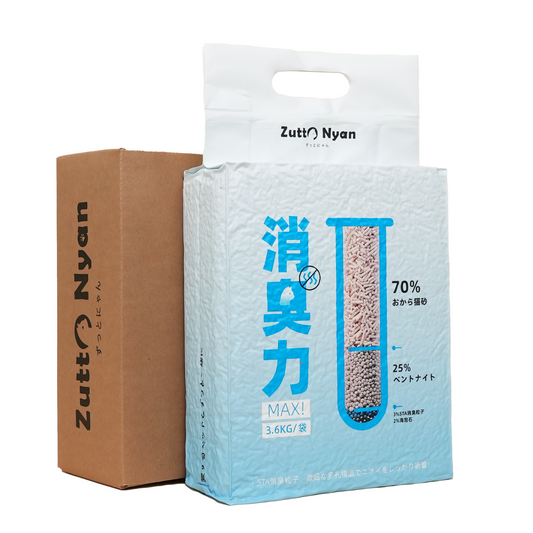 Zutto Nyan おから四種ブレンド猫砂(大粒タイプ) 1袋