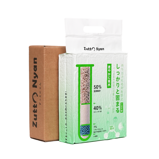 Zutto Nyan キャッサバ四種ブレンド猫砂 1袋