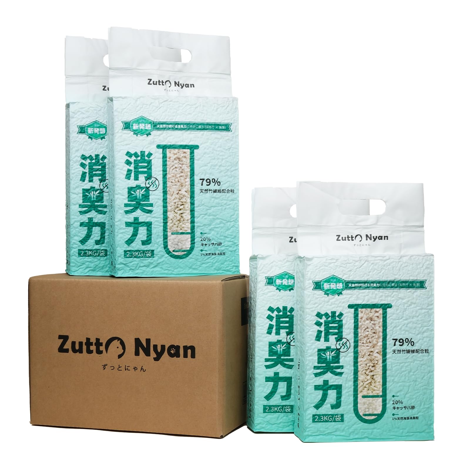 飛び散りを防ぎ掃除が簡単な大粒タイプの猫用トイレ砂 – ZuttoNyan